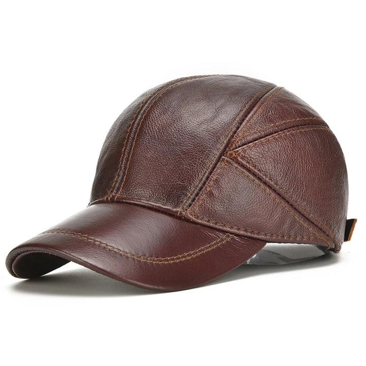 Oxford Leather Cap