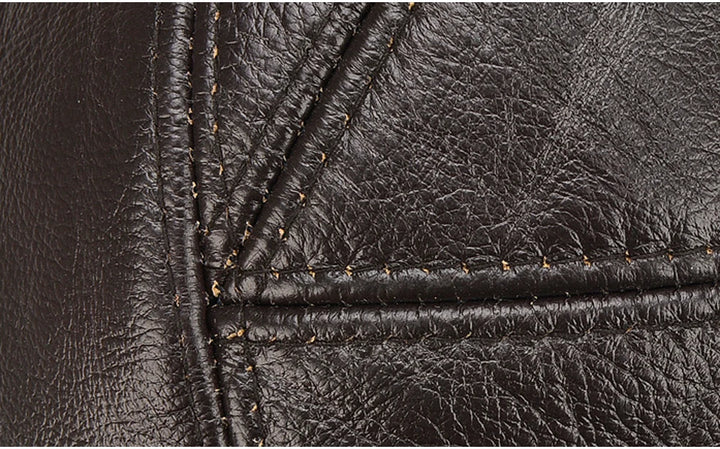 Oxford Leather Cap