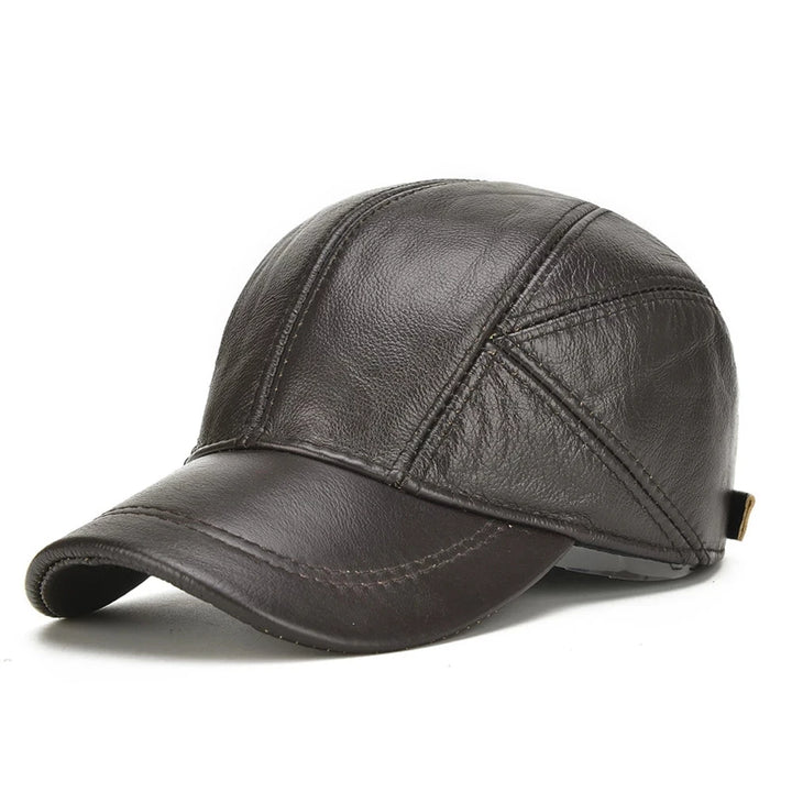 Oxford Leather Cap