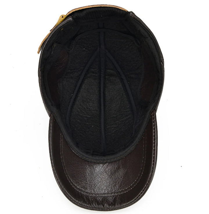 Oxford Leather Cap