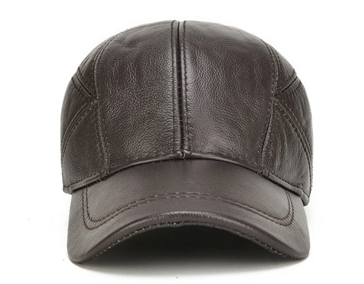 Oxford Leather Cap