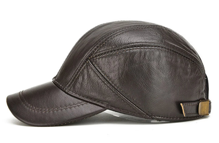 Oxford Leather Cap