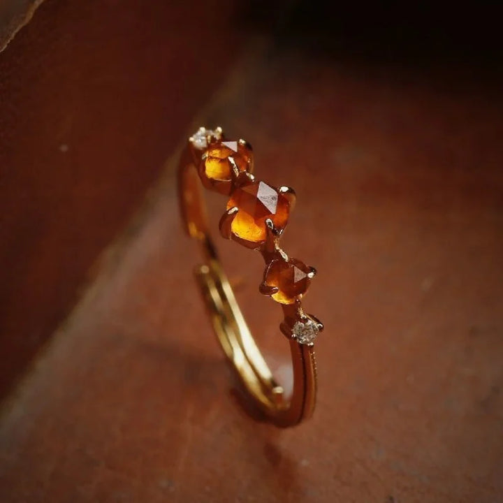 Velora Amber Ring