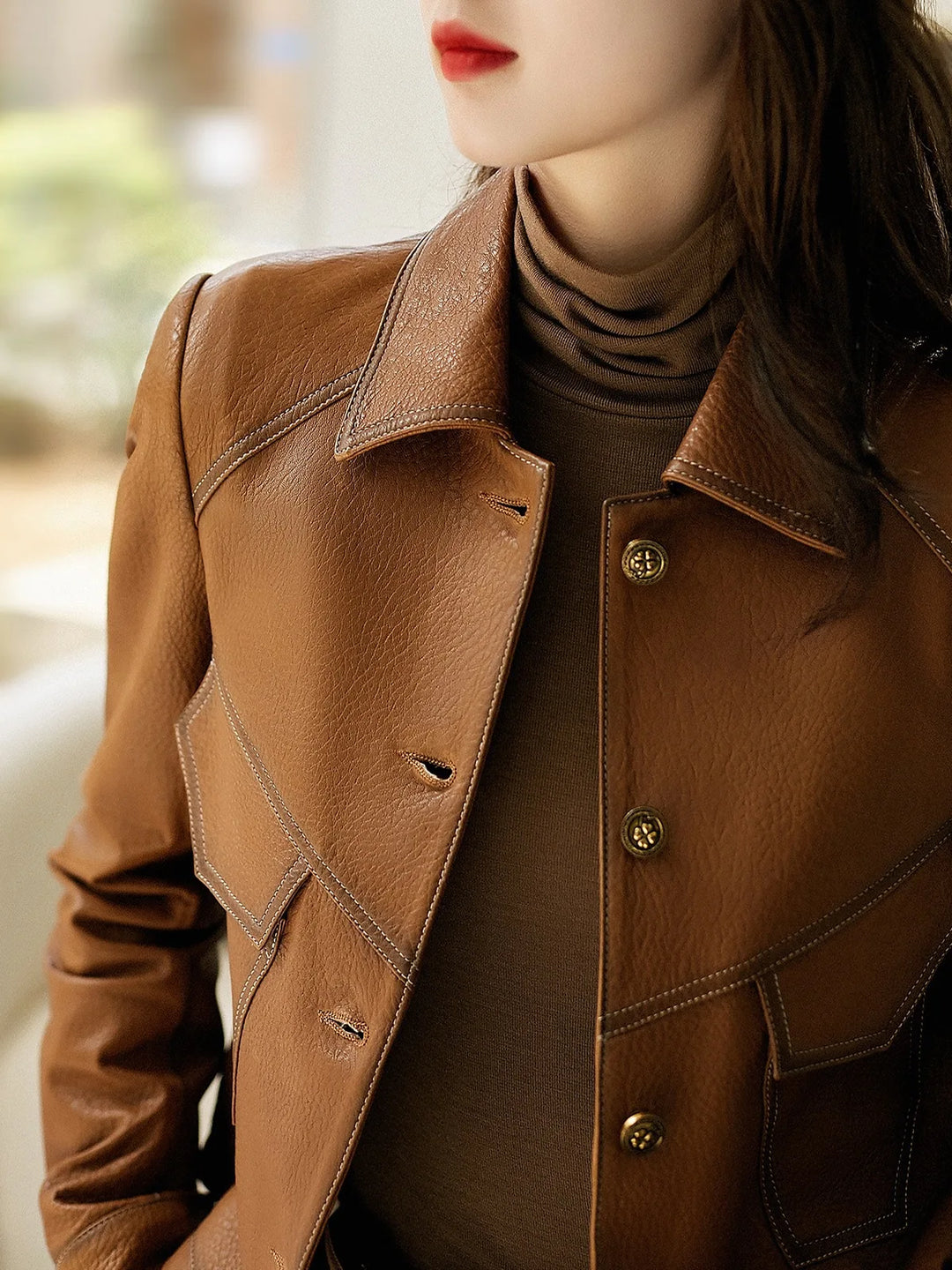 Milano Vegan Leather Jacket