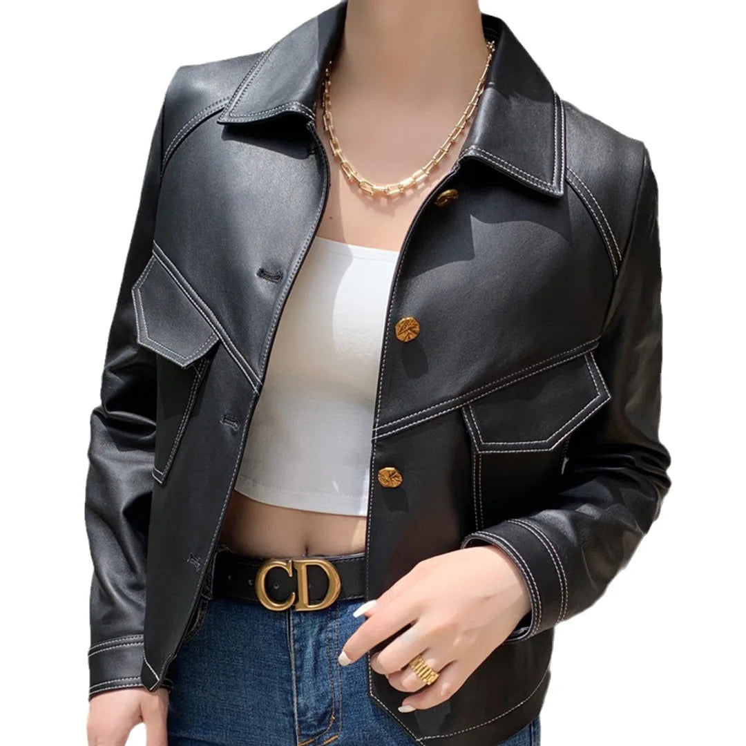 Milano Vegan Leather Jacket