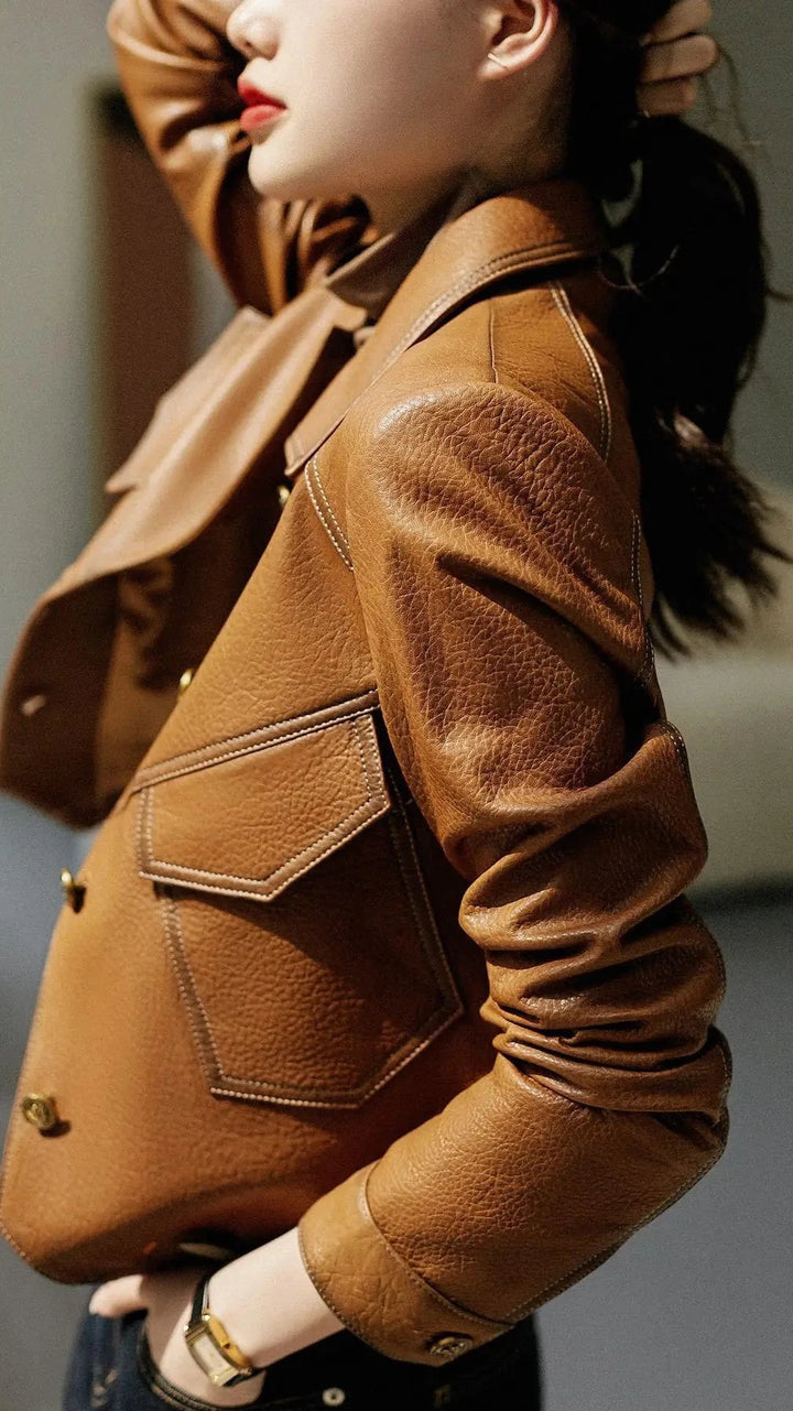 Milano Vegan Leather Jacket