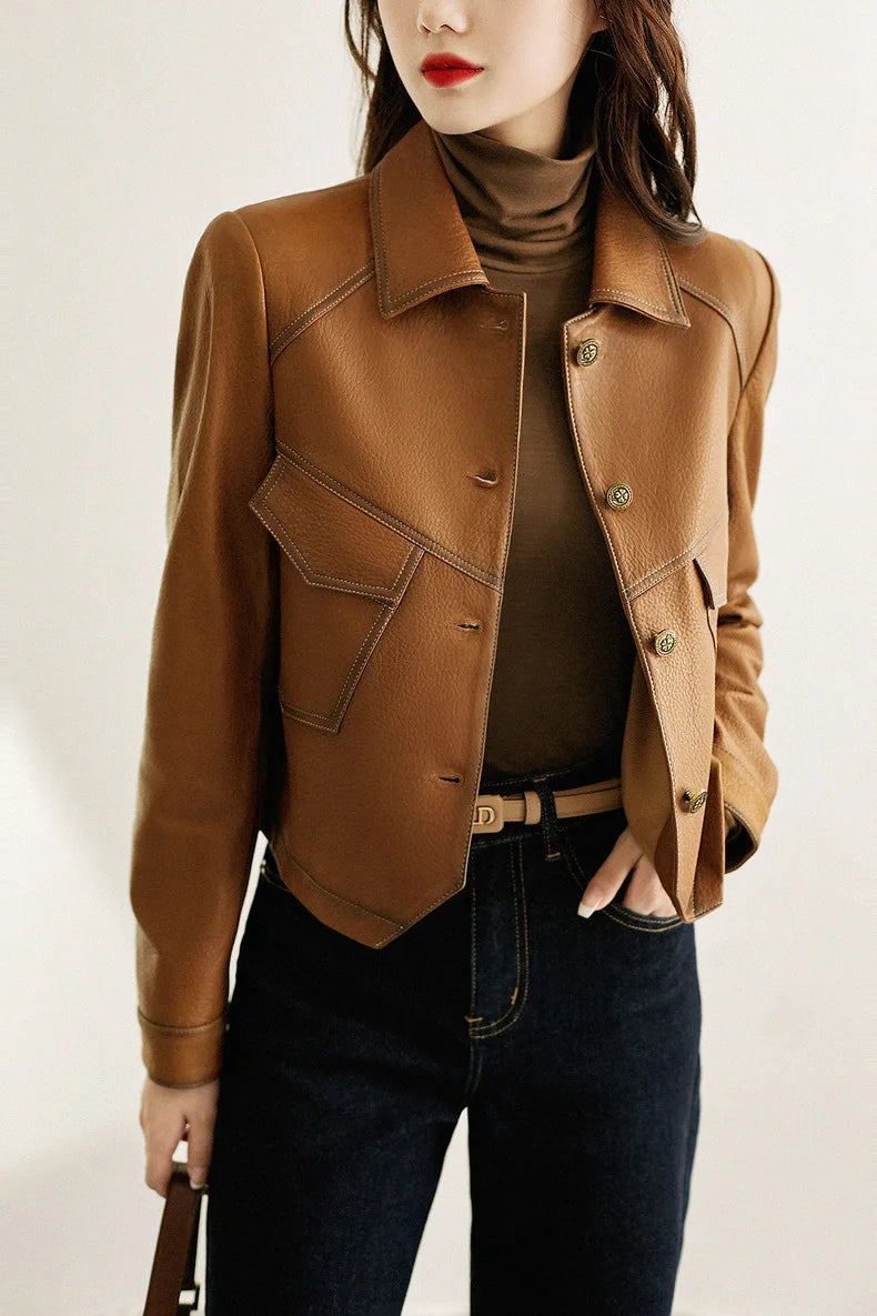 Milano Vegan Leather Jacket