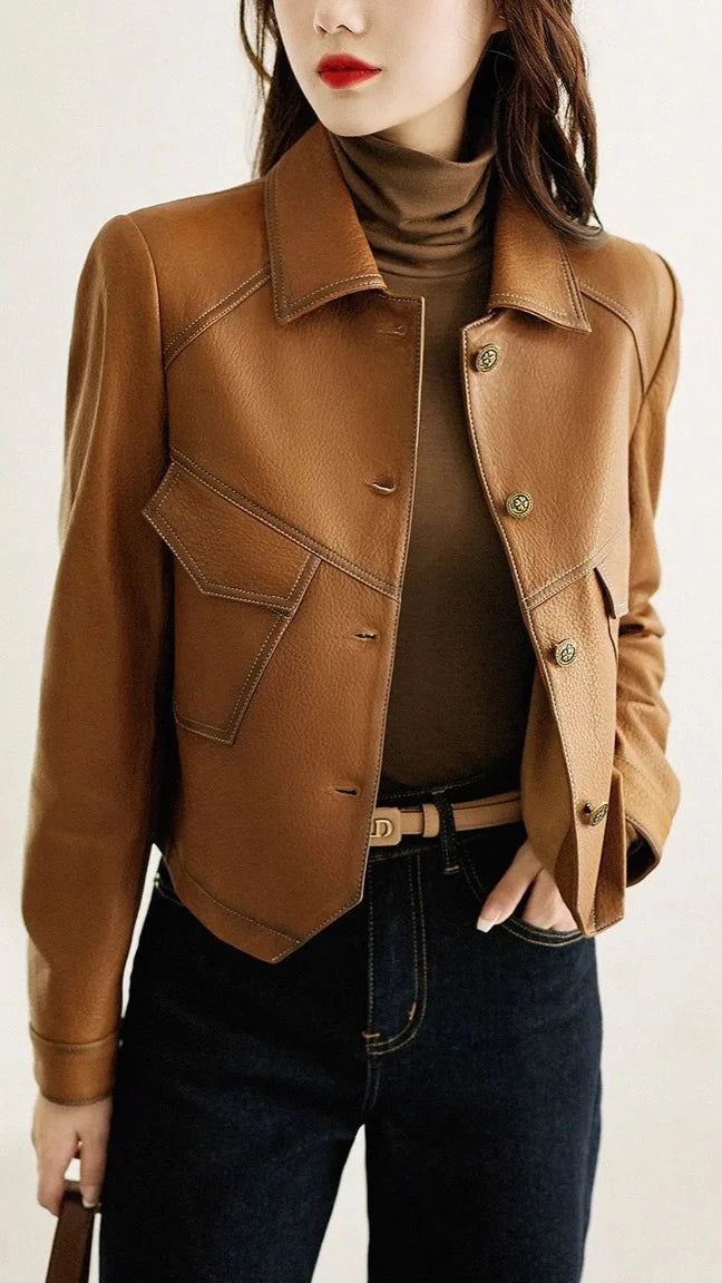Milano Vegan Leather Jacket