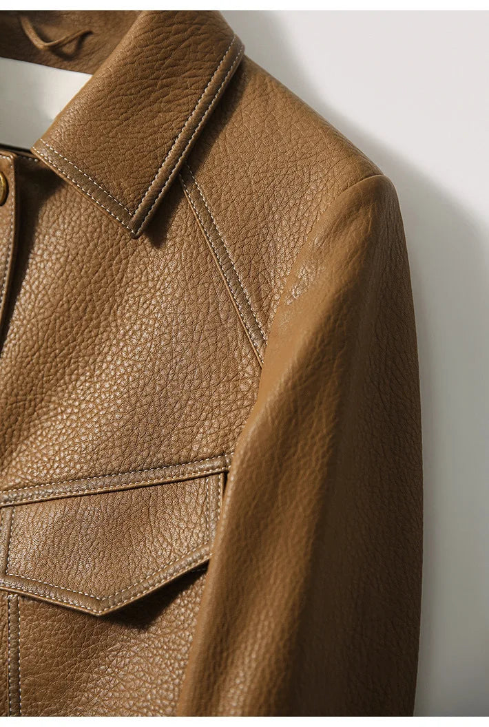 Milano Vegan Leather Jacket