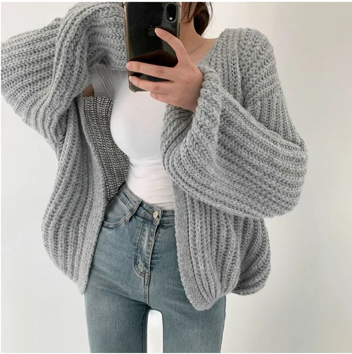 Velvet Touch Knitwear Cardigan