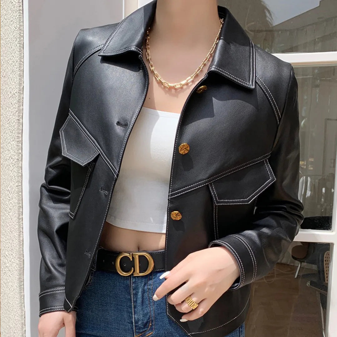 Milano Vegan Leather Jacket