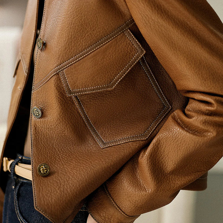Milano Vegan Leather Jacket